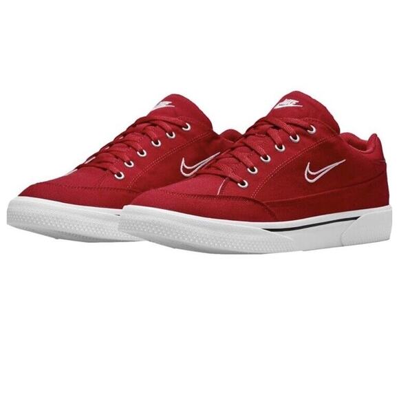 Nike Retro GTS 97 Men’s Low Top Canvas Gym Red Size - 9 - Picture 1 of 5